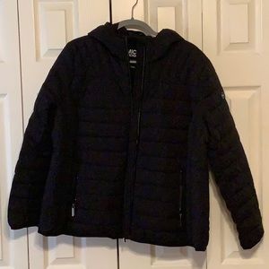 Michael Kors navy down filled coat